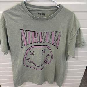 Vintage nirvana shirt large